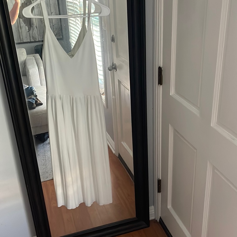 Zara white dress worn once